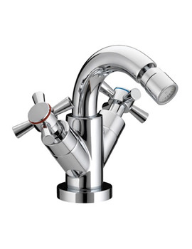 Bristan Rio Mono Bidet Mixer Tap With Pop Up Waste | RO BID C