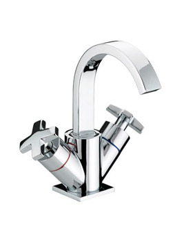 Bristan Moloko Basin Mixer Tap With No Waste | MLK BASNW C