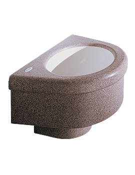 Twyford Defenda Wall Mounted Handrinse Basin 540 x 340mm | DF1520WH
