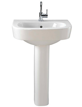 Twyford Quinta Washbasin 550 x 458mm | QT4211WH