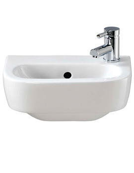 Twyford Quinta Handrinse Basin 400 x 290mm | QT4811WH