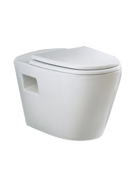 RAK Ella Wall Hung Toilet With Toilet Seat 570mm