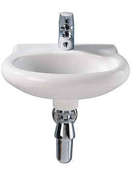 Twyford Rhapsody Wall Hung Handrinse Basin 360 x 275mm | WB1711WH