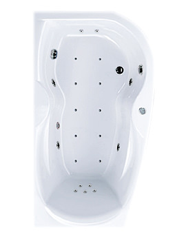 Aquaestil Amadeus Eclipse 24 Jet Whirlpool Bath