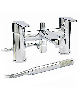 Hudson Reed Dias Bath Shower Mixer with Shower Kit