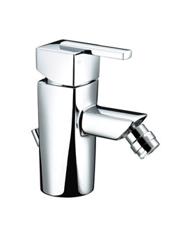 Bristan Qube Bidet Mixer Tap With Pop-Up Waste | QU BID C