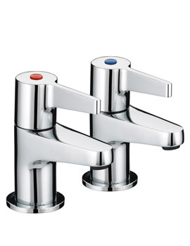 Bristan Design Utility Lever 3-4 Bath Taps | DUL 3-4 C