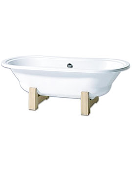 Phoenix Porto Roll top Baths With Wooden Feet