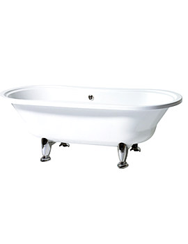 Phoenix Roll Top Bath Porto Inc Chrome Feet
