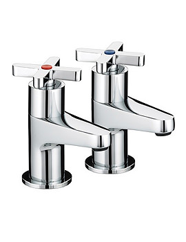 Bristan Design Utility Crosshead Bath Taps