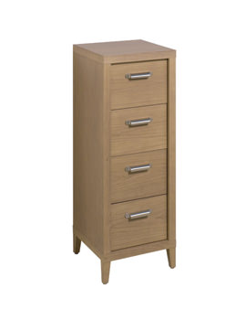 Twyford Cassini 4 Drawer Furniture Unit 382 x 1055mm | CS0050SA