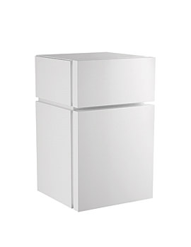 Twyford Encore Side Furniture Unit 360 x 596mm White | ER0002WH