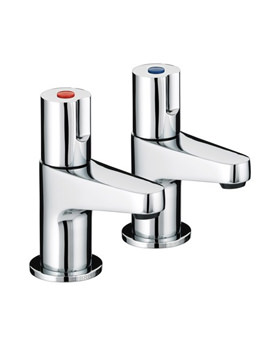Bristan Design Utility Club Bath Taps | DUC 3/4 C