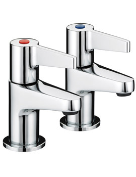 Bristan Design Utility Lever Basin Taps | DUL 1-2 C