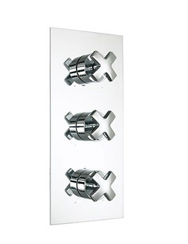 Moloko Thermostatic Concealed Shower Valve With Diverter | MLK SHC3DIV C