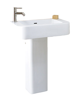RAK Rondo Full Pedestal Basin 600mm Wide