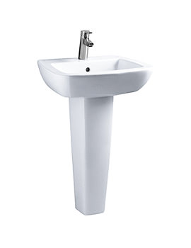 Ideal Standard Ventuno Full Pedestal Basin 555mm | T0435