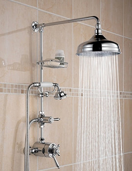 Bristan Trinity Thermostatic Wall Mounted Shower With Rigid Riser | TY CSHXDIV C