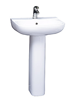 RAK Amy Full Pedestal Basin 550mm Wide