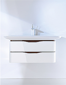 Image of Duravit Puravida Basin 1000mm on Vanity Unit 800mm | 037110 | PV 6767