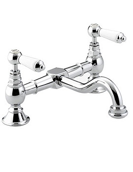Bristan Renaissance Chrome Bridge Basin Mixer Tap | RS BRBAS C