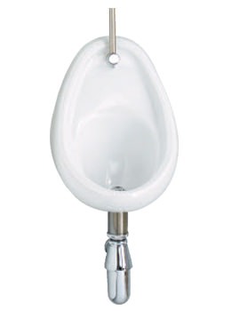 Twyford Optima Short Protection 1 Urinal Set With Cistern | VC7007WH
