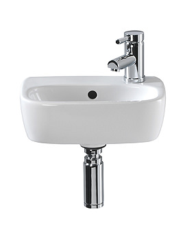 Twyford Moda Handrinse Washbasin 360 x 260mm | MD4821WH
