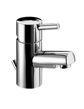 Bristan Prism Chrome Small Basin Mixer Tap With Pop-Up Waste | PM SMBAS C