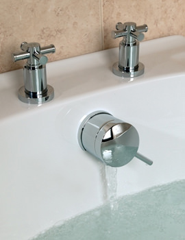 Bristan Prism Combined Bath Filler Tap With Overflow | PM WFILL C