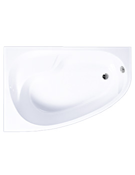 Vitra Optima Offset 1500 x 1000 Corner Bath Tubs