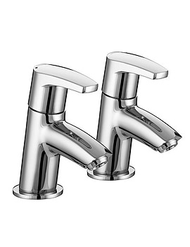 Bristan Orta Chrome Bath Taps