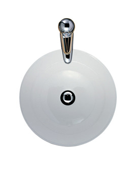 Twyford Aria Centric Under Countertop Washbasin 405mm | WB4050WH
