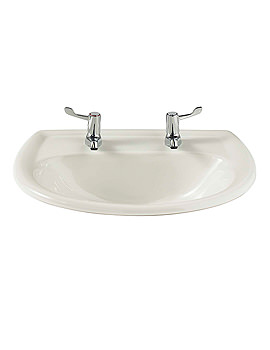 Twyford Sola Countertop Washbasin 560 x 445mm | SA4552WH