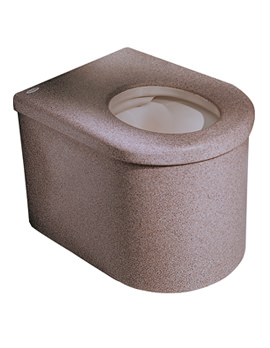 Twyford Defenda Encapsulated Back To Wall WC Pan 590mm | DF1148WH