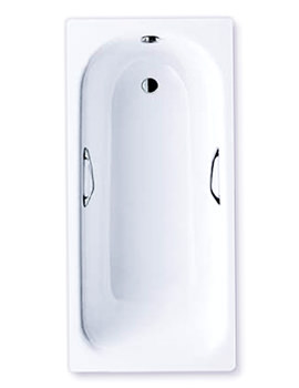 Saniform Plus Star 335 Steel Bath 1700 x 700mm 0 TH | 1335 0001 0001