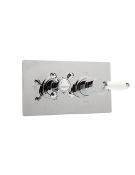 Deva Traditional Horizontal Shower Valve | TRAVDUAT07