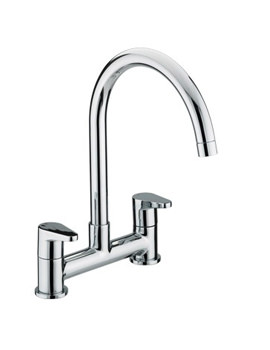 Bristan Quest Deck Kitchen Sink Mixer Tap | QST DSM C