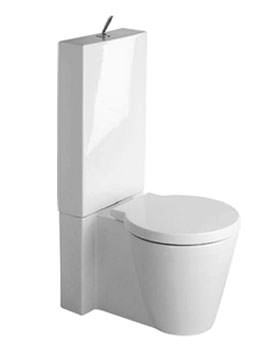 Image of Starck 1 Close Coupled Toilet With Cistern And Seat 640mm | 023309