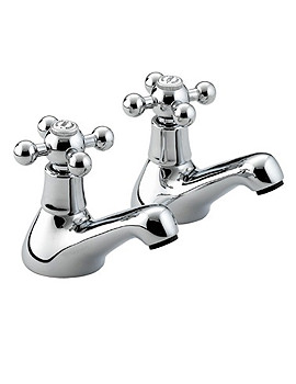 Bristan Regency Bath Taps Chrome Plated | R 3-4 C
