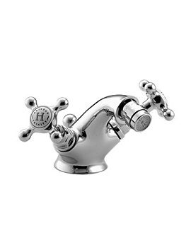Bristan Trinity Mono Bidet Mixer Tap With Pop-Up Waste | TY BID C