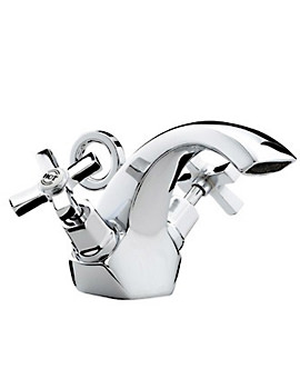 Bristan Art Deco Mono Basin Mixer Tap With Pop-Up Waste | D BAS C