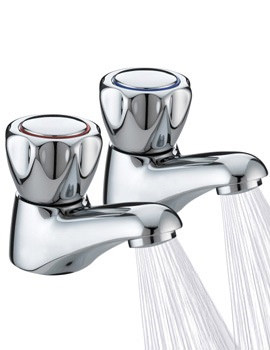 Bristan Metal Head Spray Basin Taps | SY ON 1-2 C CD