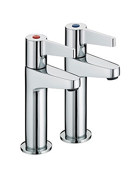 Bristan Design Utility Lever High Neck Kitchen Taps | DUL HNK C