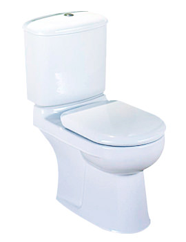 Entice Close Coupled WC With Cistern And Fittings HO 685mm | EN1148WH