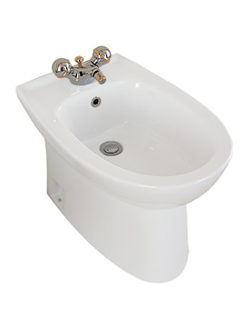 Twyford Entice Free Standing Or Back To Wall Bidet 560mm | VC1341