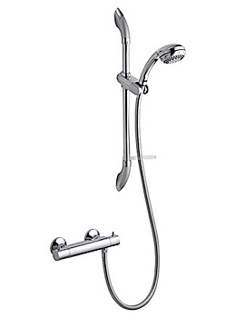 Aqualisa Midas 200 Thermostatic Bar Shower Mixer With Kit | MD200BAR