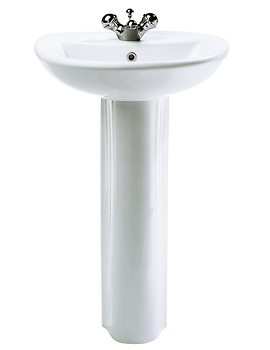 Twyford Entice Washbasin 575 x 455mm | EN4211WH