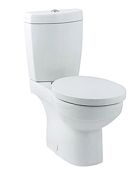 Encore Close Coupled WC With Cistern And Fittings 660mm  | ER1148WH