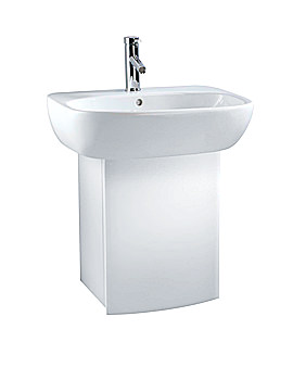 Twyford Moda Under Basin Furniture Unit White | 89116