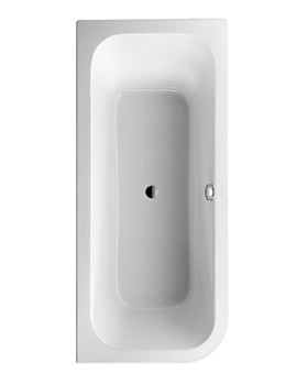Duravit Happy D Corner Right Bath With Integrated Panel 1800x800mm | 700017